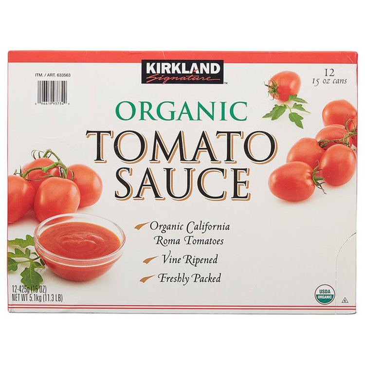(image for) Tomato Sauce Org 12/15oz